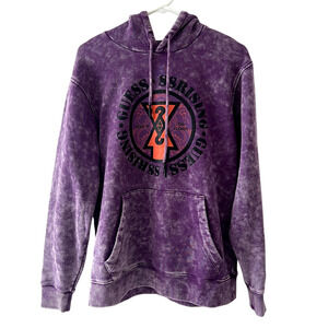 88rising Guess Hoodie Pullover Long Sleeve Excellent LN Head In The Clouds Small